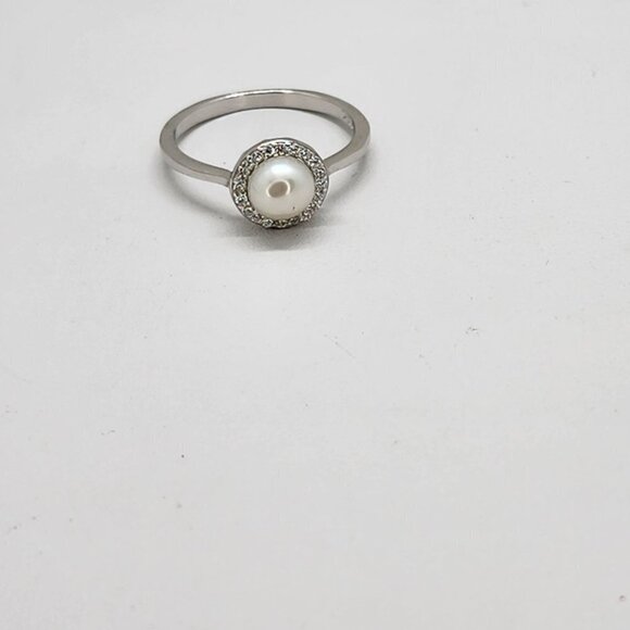Brand New Sterling Silver 925 Pearl Ring - Picture 5 of 5